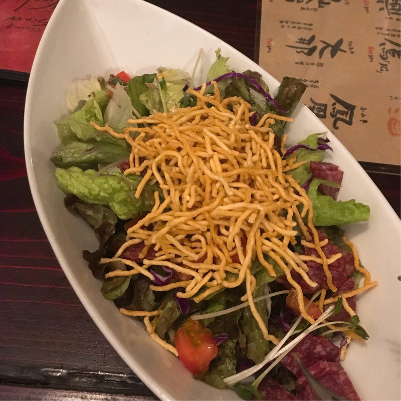 バリSOBA温玉シーザーサラダ(Sinn （Dining Sinn (ダイニング シン)）)