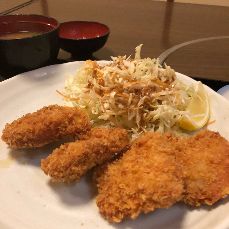 ヘレひとくちカツ定食(藤よし 堺駅前店 （ふじよし）)