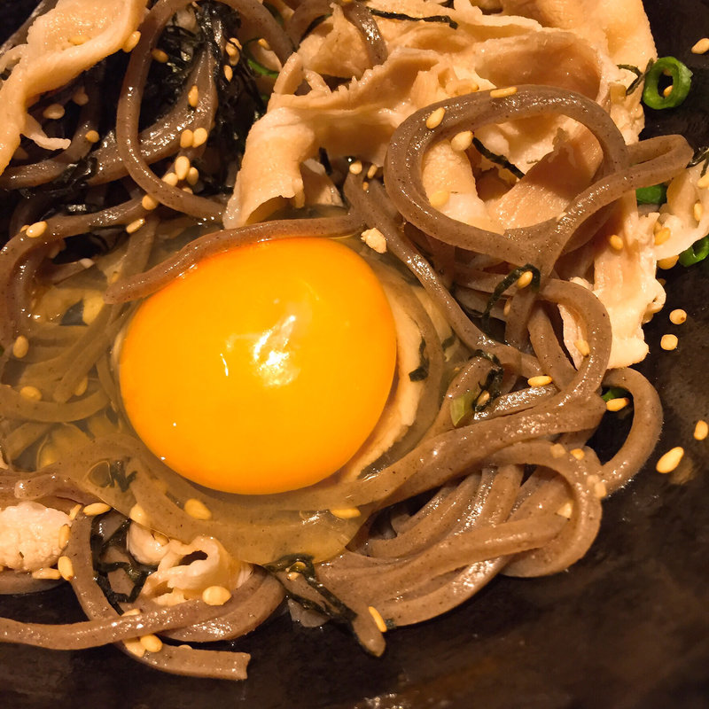 冷たい牛肉蕎麦(禅 （ゼン）)