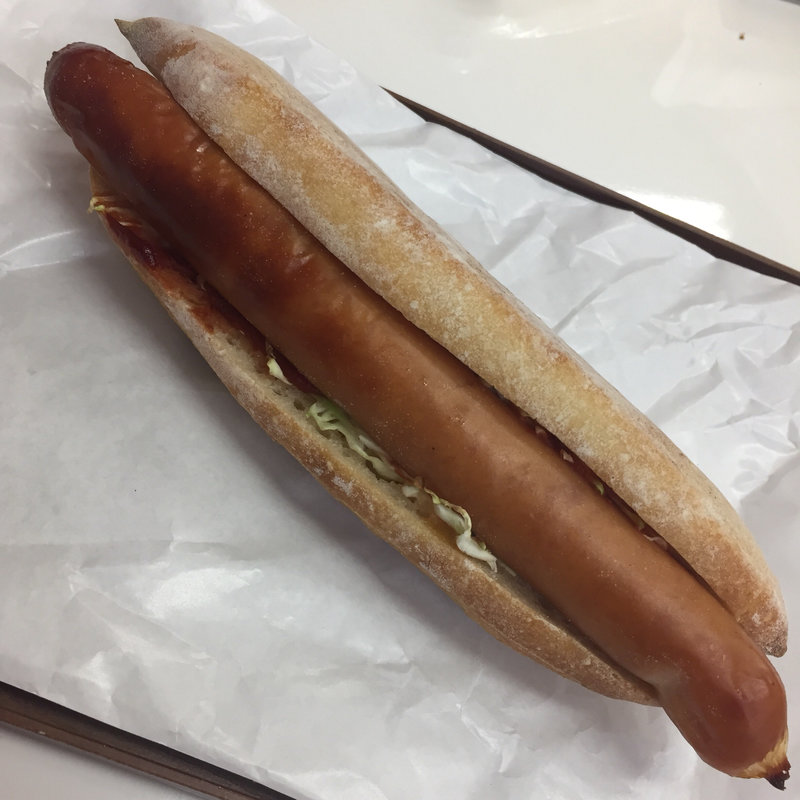 ホットドッグ(パン屋 P-BOX)