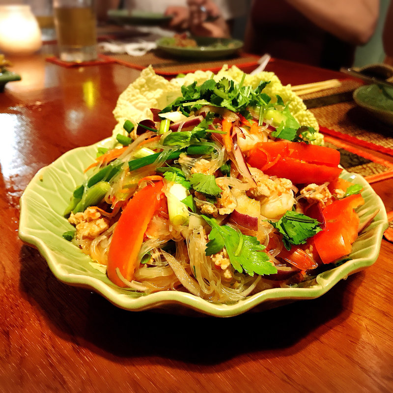 グラスヌードルサラダ(Ban Thai )