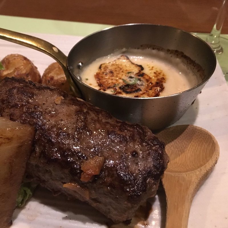 蝦夷シカ肉のハンバーグ(ノースコンチネント MIYANOMORI （North Continent）)