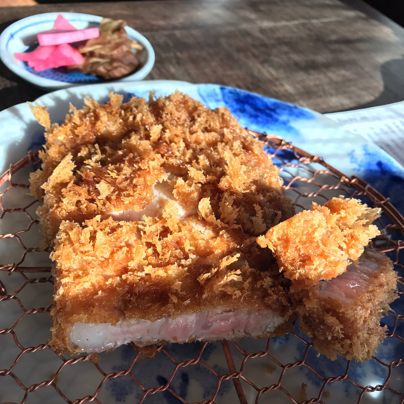 ロースかつ定食(とんかつ 西麻布 豚組)