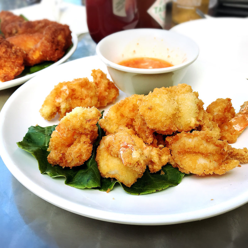 フライド チリ シュリンプ(tuRe' Cafe )