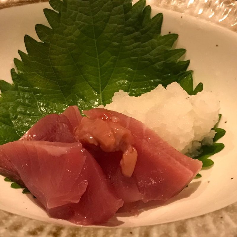 桜島コース かつおの酒盗がけ(山内農場 なんば千日前店)