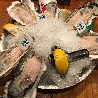 生牡蠣6ヶ(Oyster Bar ジャックポット新宿)