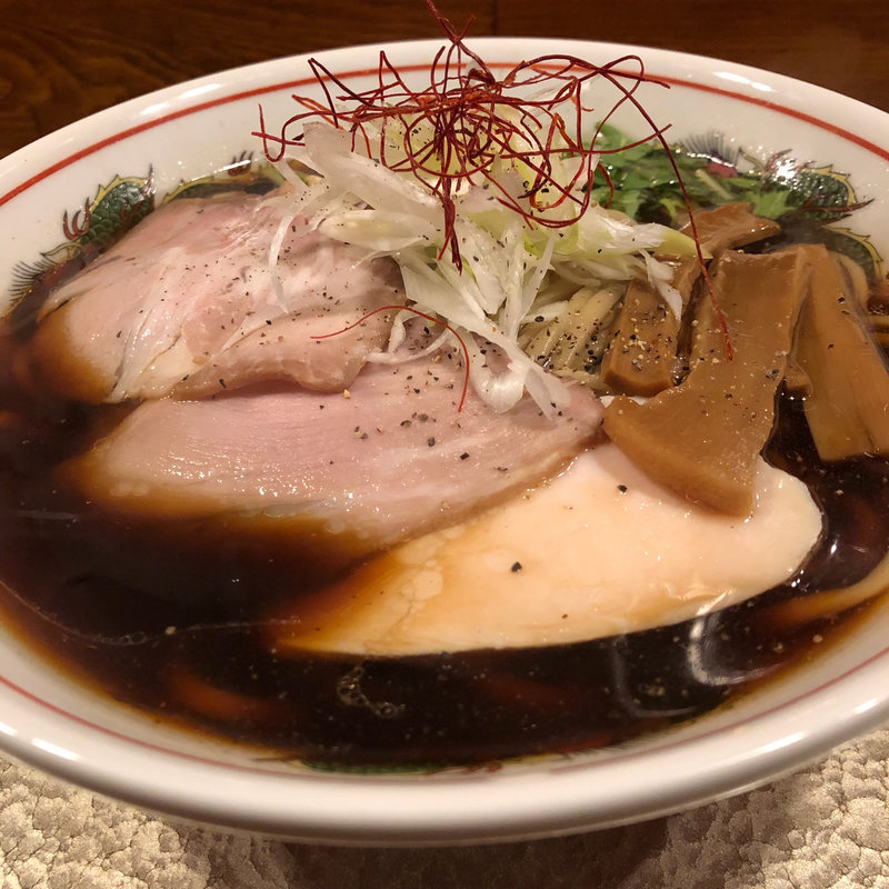 太麺200gの中華そば(がふうあん )