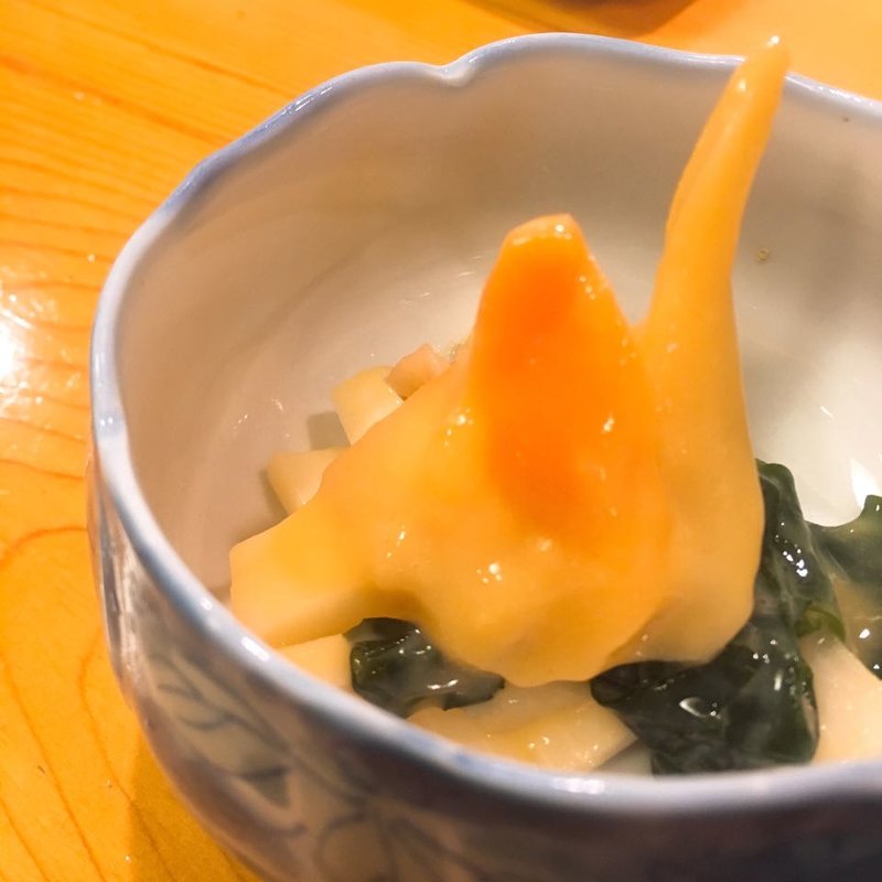 青やぎとうどのぬた(三茶栄鮨)