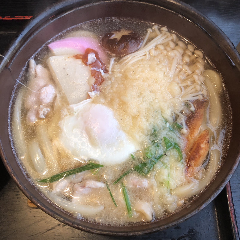 鍋焼きうどん(ふじきち)