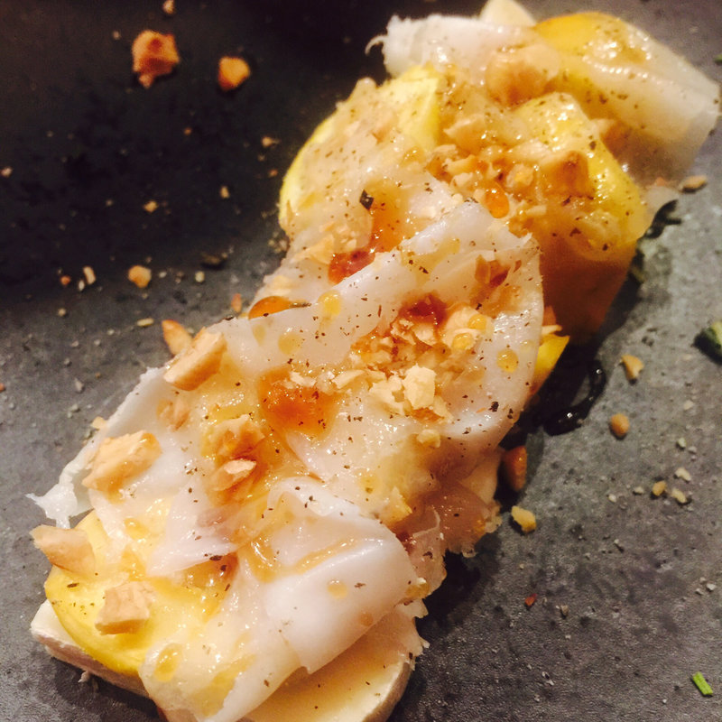 栗とトミーノ ラルド 蜂蜜(アンティカブラチェリアベッリターリア （Antica Braceria Bellitalia）)