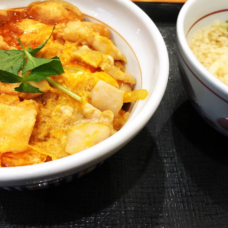 ランチセット 親子丼(並)＆はいから小うどん(なか卯 梅田東店 )