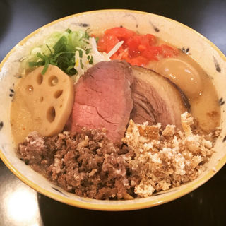 贅沢濃厚味噌らぁめん(柳麺マタドール)