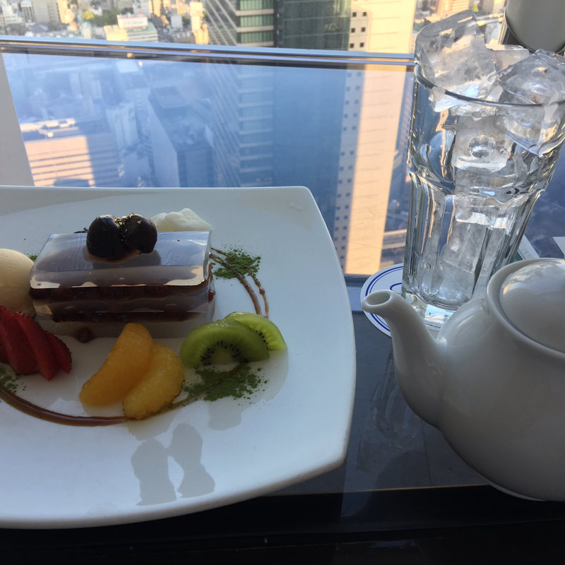 あんみつのミルフィーユセット(カフェ ド シエル)