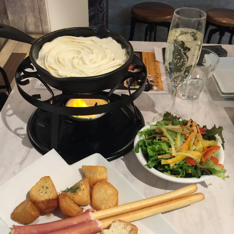 天使のフワフワチーズフォンデュ(CHEESE CRAFT WORKS  茶屋町)