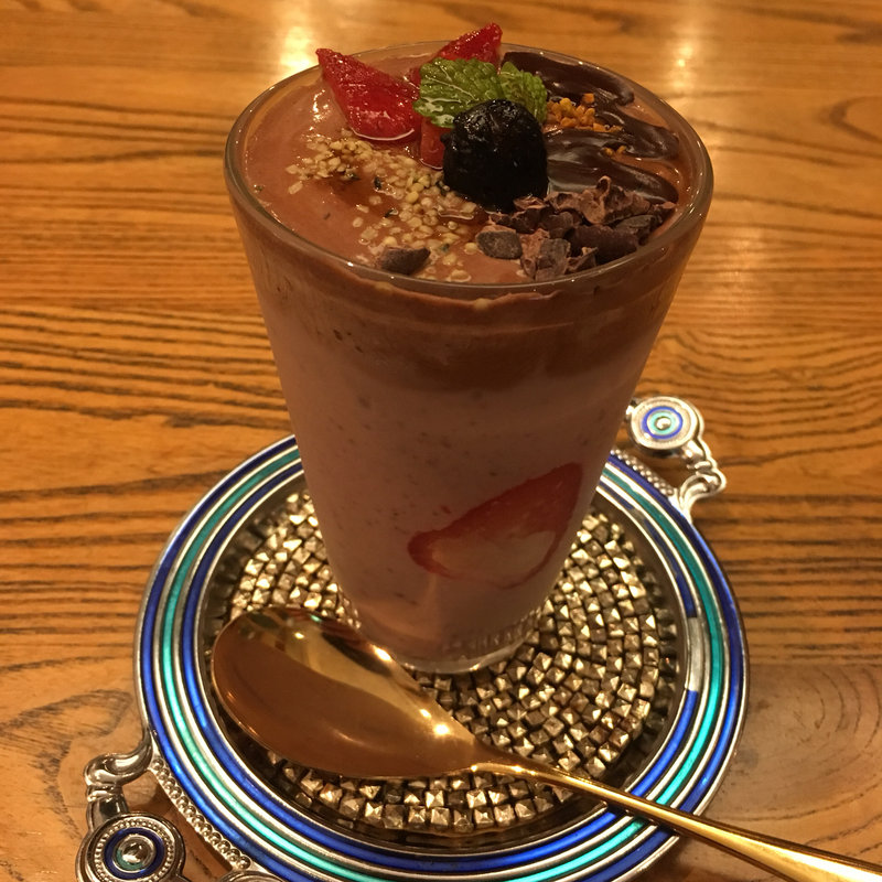 食べるスムージー(カフェ くもとみず)