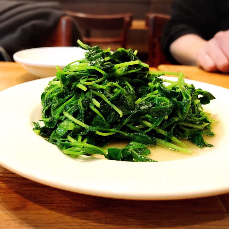 豆苗炒め(満丸 )