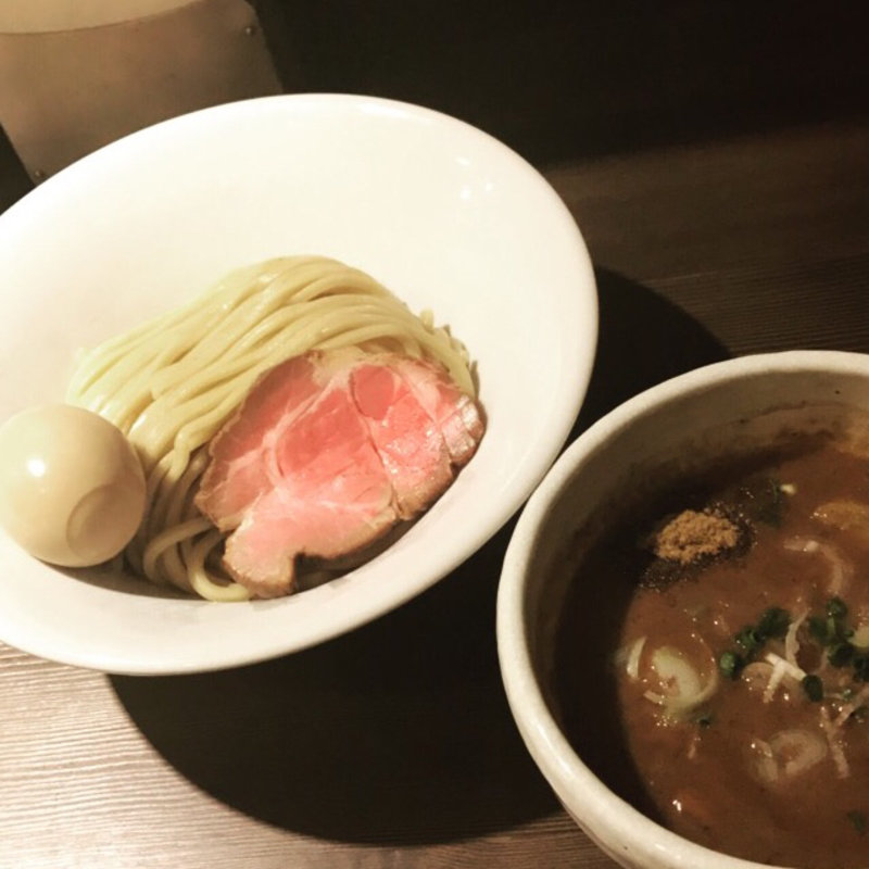 半熟味玉豚骨魚介つけ麺(つけ麺一燈 （ツケメンイットウ）)