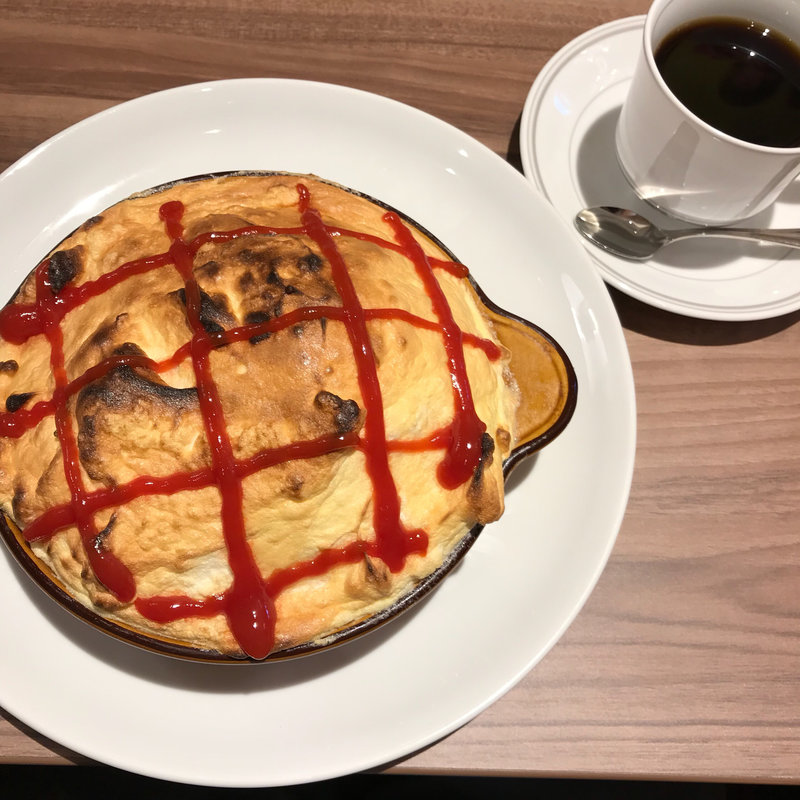 スフレオムライス(高倉町珈琲 成田店)