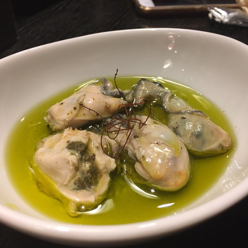 カキのオイル漬け(WINE&CAFE Kanakoya（ワイン＆カフェ カナコヤ）)