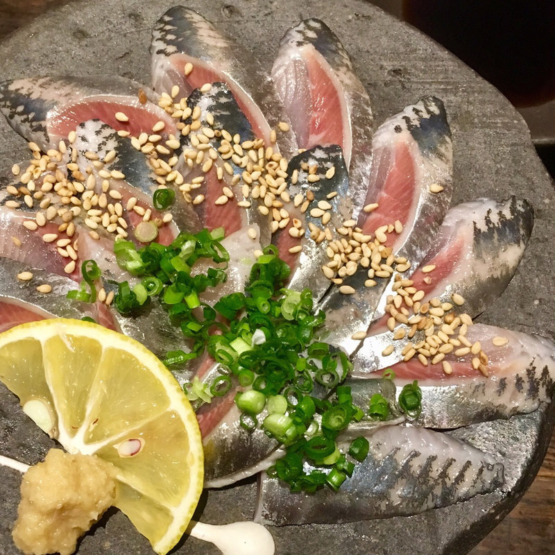 鰯刺し(酒佳蔵)