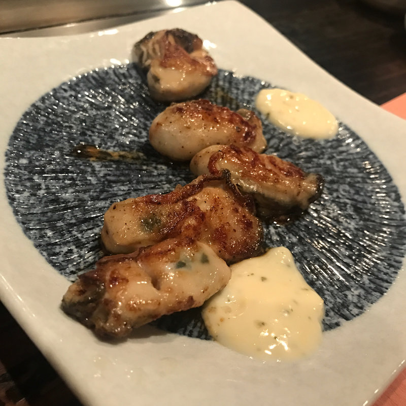 牡蠣の鉄板焼き(らぱん （KOCHAN'S ステーキハウス　らぱん）)
