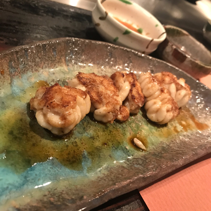 鱈の白子の鉄板焼き(らぱん （KOCHAN'S ステーキハウス　らぱん）)