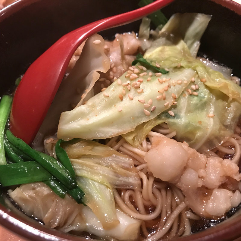もつ鍋風ラーメン(焼肉屋さかい 京都一乗寺店 （ヤキニクヤサカイ）)