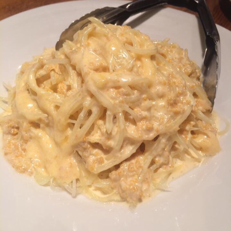 ウニとジャガイモの温かいサラダ(ヨルゴ)