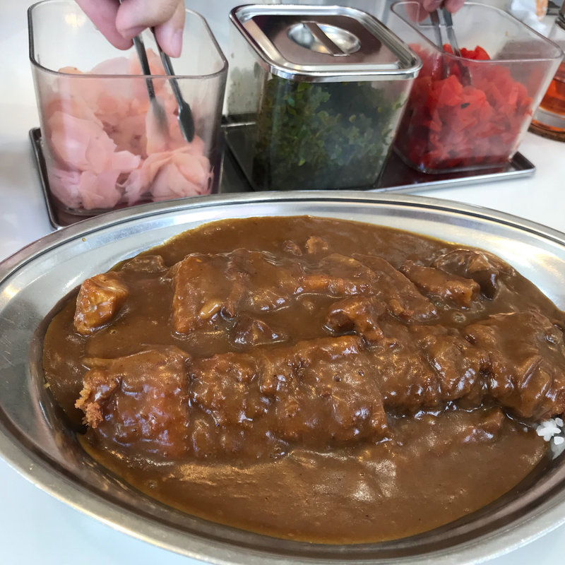 カツカレー(カレーショップインデアン)