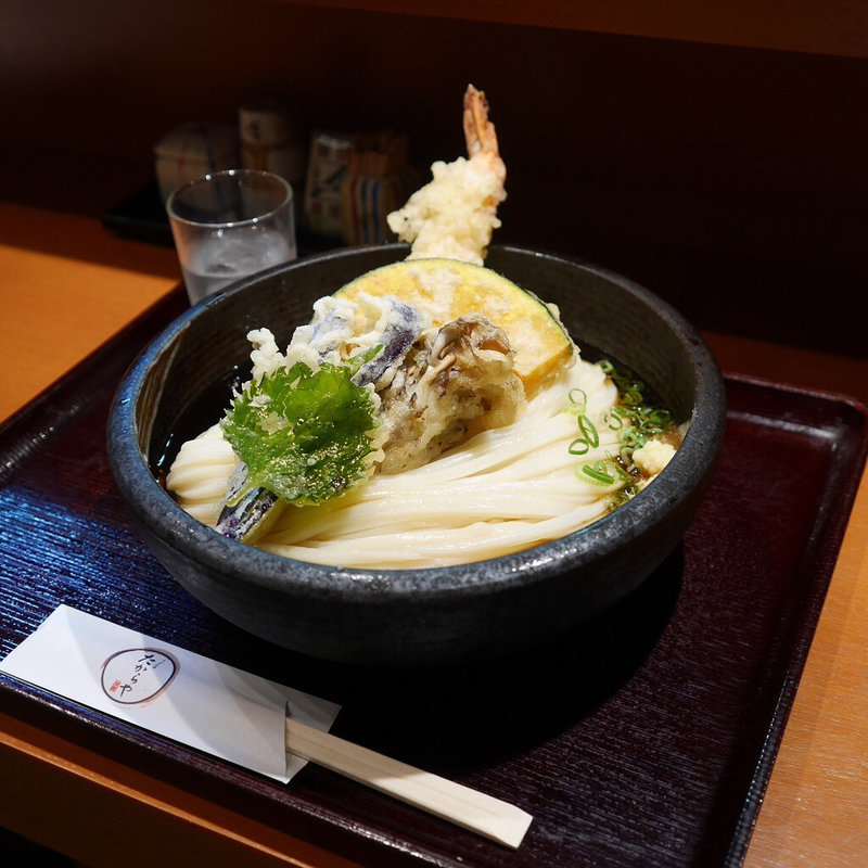 天ぷらぶっかけ(たからや)