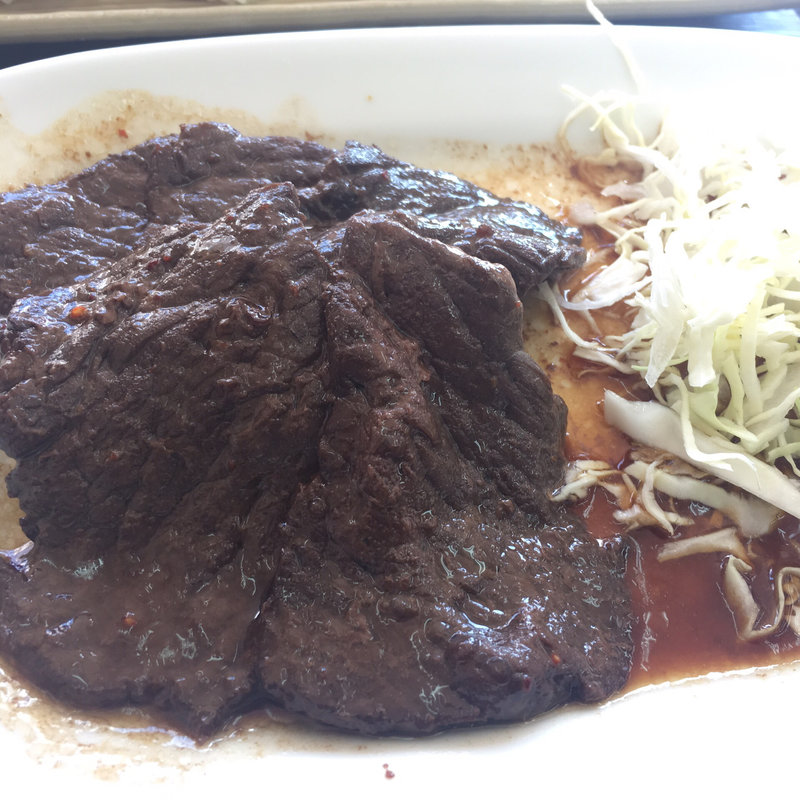 鯨ステーキ(鯨食堂)