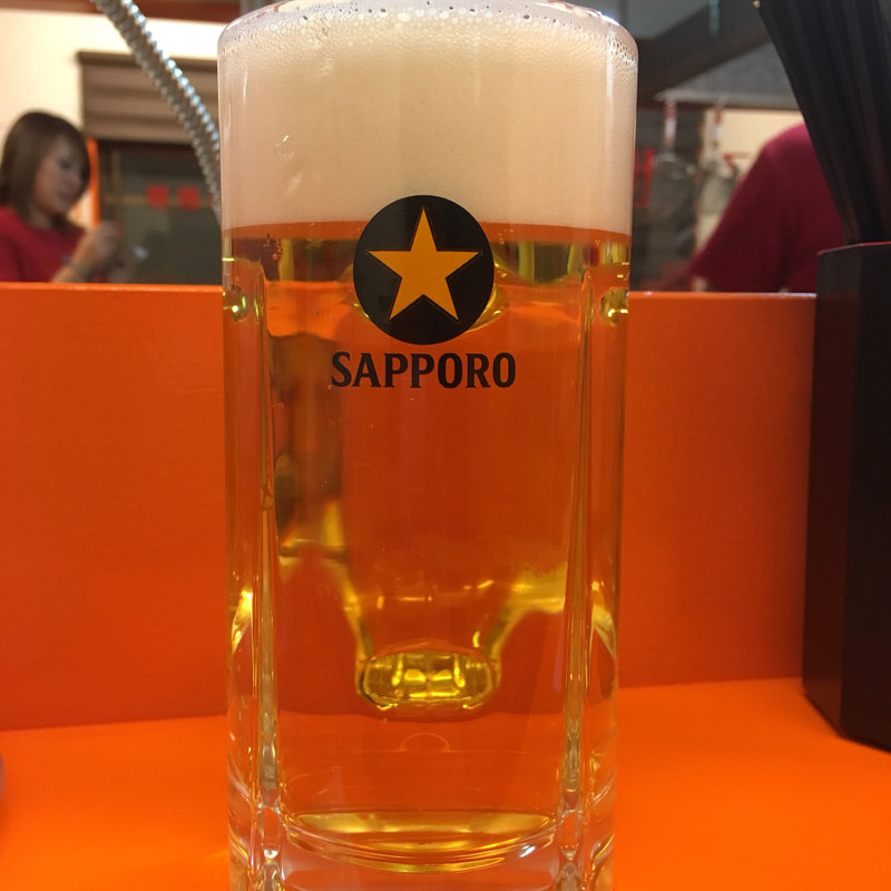 生ビール(博多ラーメン 二代目けんのすけ)