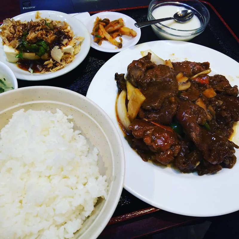 ピーマンと牛肉の細切炒め(龍記 芝大門店 （リュウキ）)