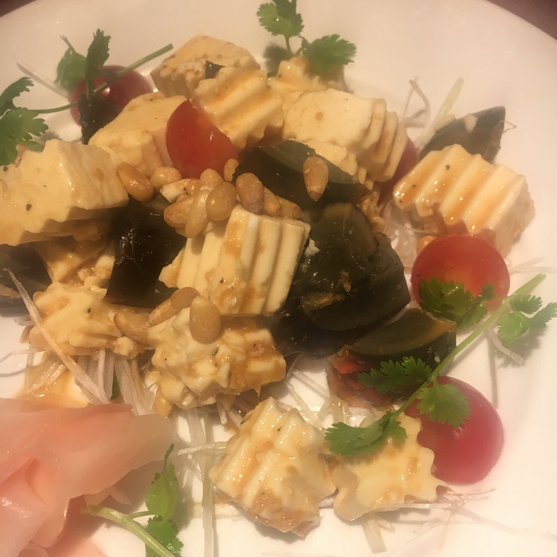 ピータンと豆腐の和え物(ふーみん )