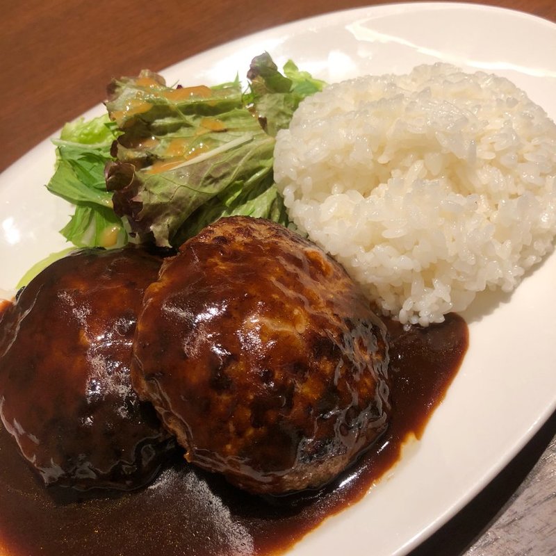 ハンバーグプレート(格之進 Neuf)