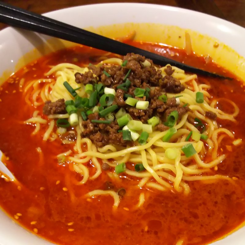 四川風坦々麺（汁あり）(川福楼 （センフクロウ）)