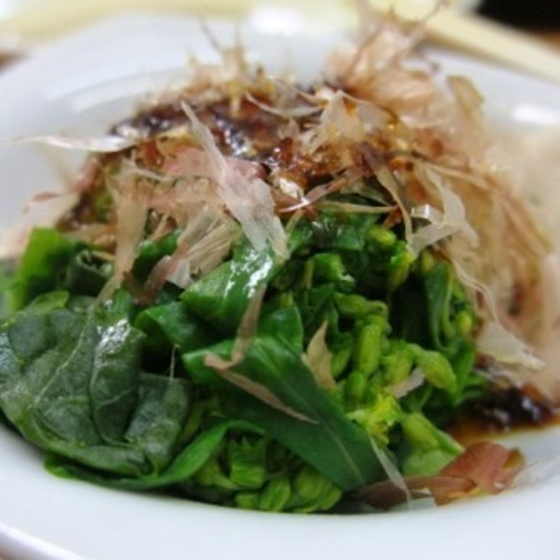 菜の花のおひたし(立呑み処 さんかく )