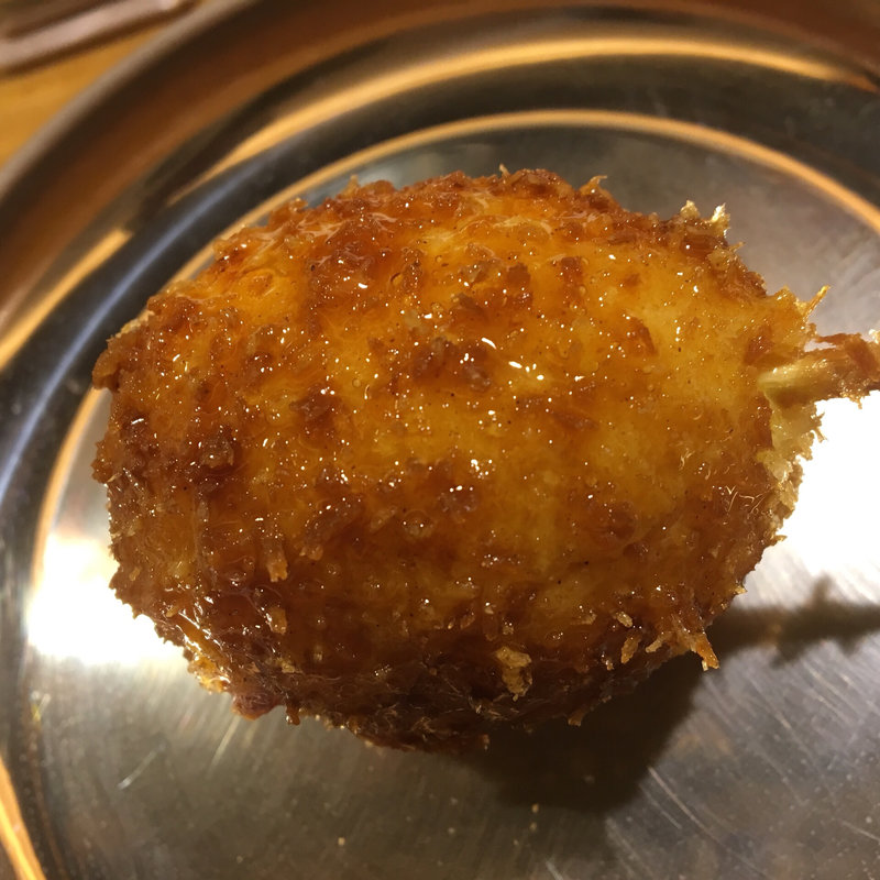 半熟たまご(串カツ 二代目 えびす)