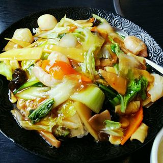 中華丼ランチ(台湾料理 香林坊)