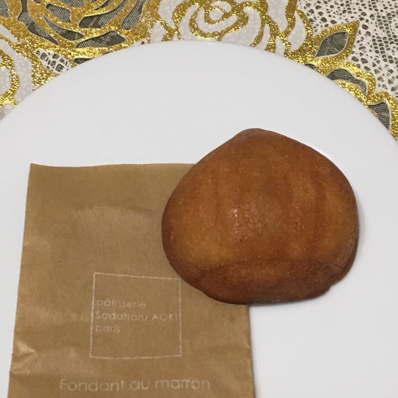 フォンダン オ マロン(パティスリーサダハルアオキ パリ 丸の内店)