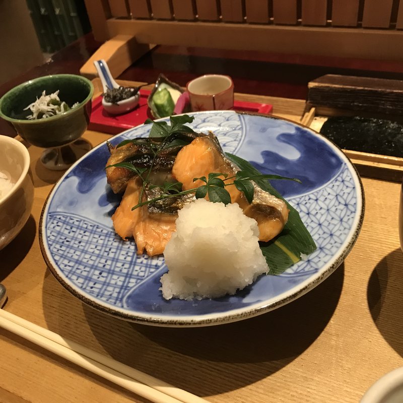 焼魚御膳(銀座米料亭 八代目儀兵衛 )