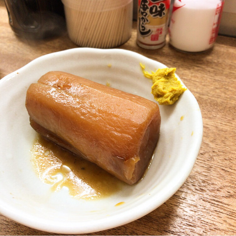 大根煮(大衆酒場 馬越)