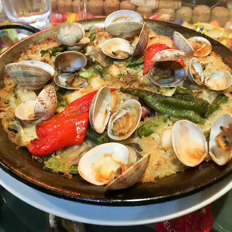 あさりと生姜のパエリア(メソン･バスカ )