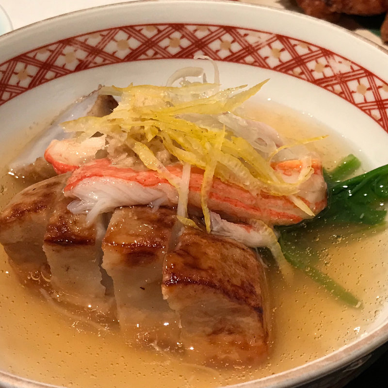 海老芋蟹身あんかけ(和彩 そあら)