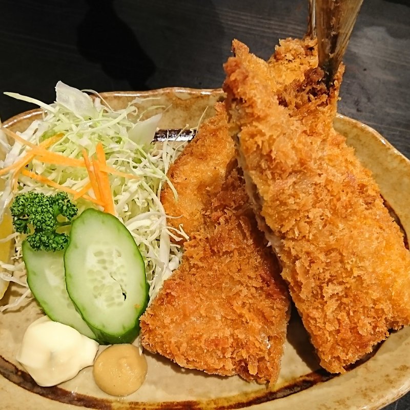 アジフライ(居酒屋 山心)