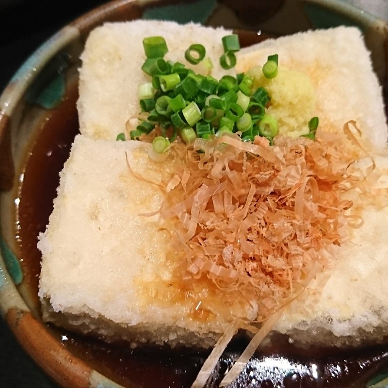 揚げ出し豆腐(居酒屋 山心)