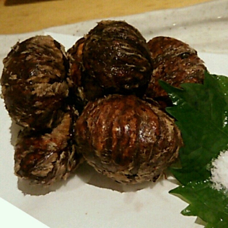 栗の素揚げ(小料理や ぐりこ)
