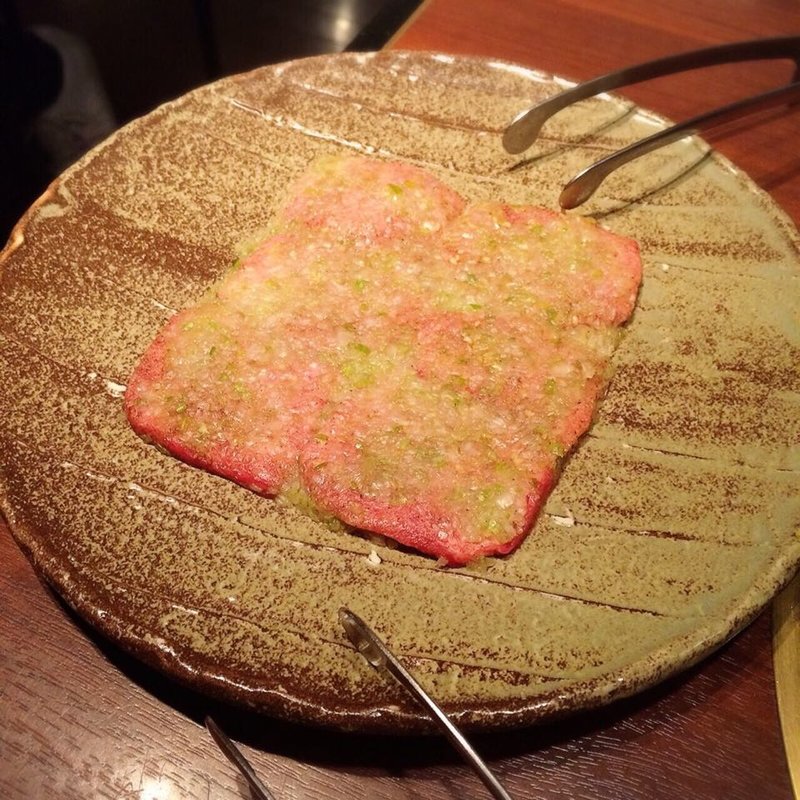 タン塩(焼肉 十々 西麻布店)