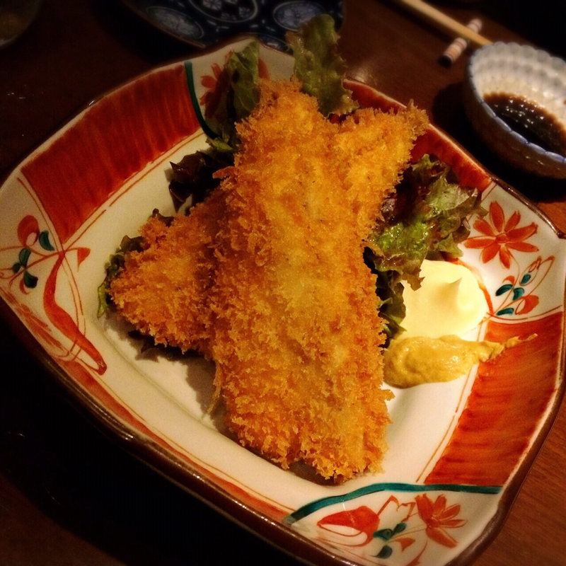 アジフライ《鹿児島》(恵比寿 言の葉 鉄板焼き（エビスコトノハ）)