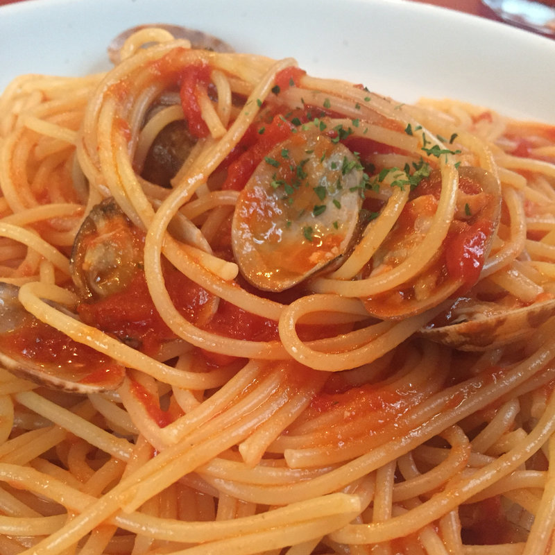 ボンゴレロッソ  日替わりパスタ(ラ・ベルデ 新宿中央店 （LA VERDE）)